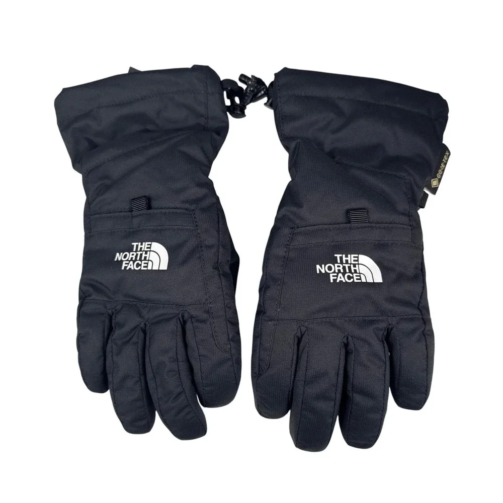 The North Face Kids Gore-Tex Ski Gloves Black Youth Small S/P Waterproof